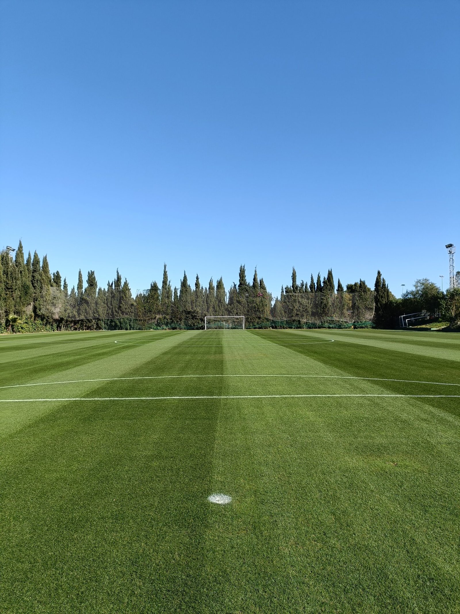 Well-kept training pitch on the Costa Blanca, ideal for an affordable football trip